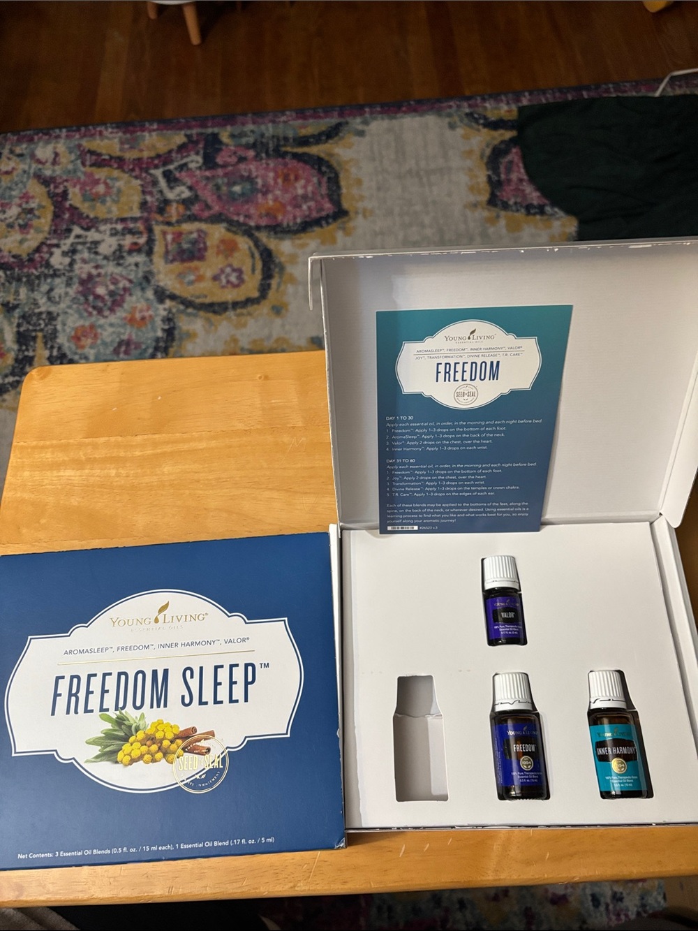 Young Living Freedom Sleep Kit - missing Aroma Sleep